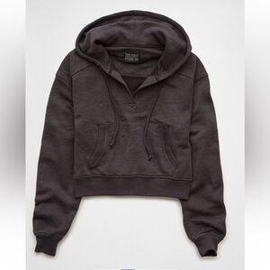 American eagle cropped hoodie